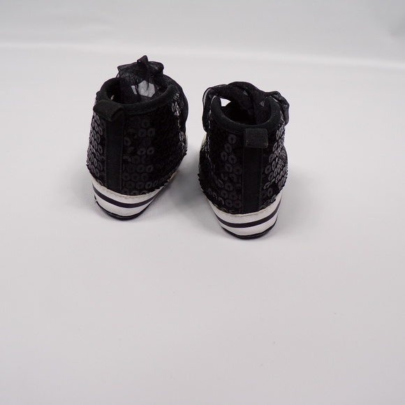 STEPPING STONES Black & White Hightop Sequ… - Picture 4 of 5